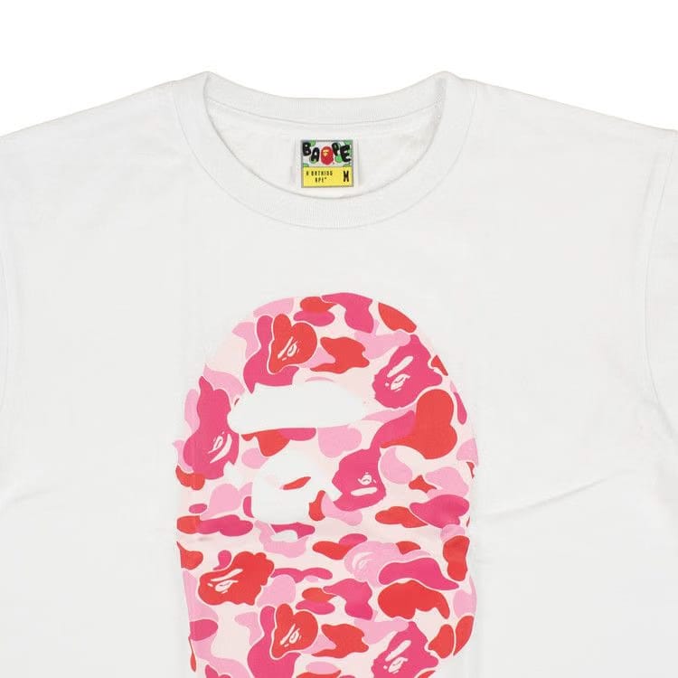 Bape Color Camo T-Shirt White/Pink
