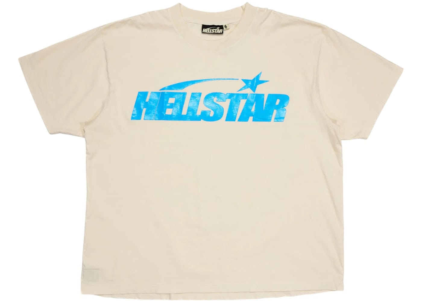 Hellstar Classic T-Shirt (Gel Print) White/Blue