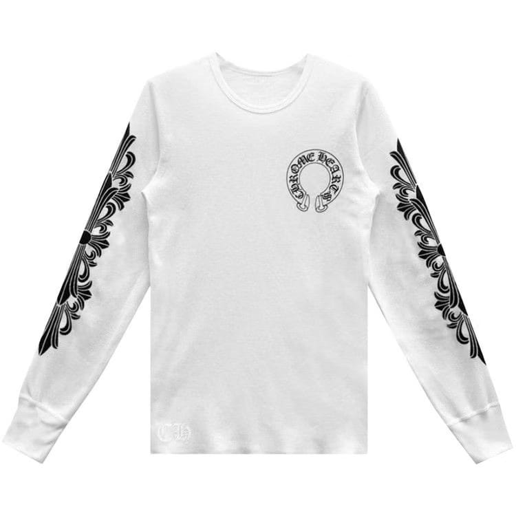 Chrome Hearts Horseshoe Thermal Waffle T-Shirt White