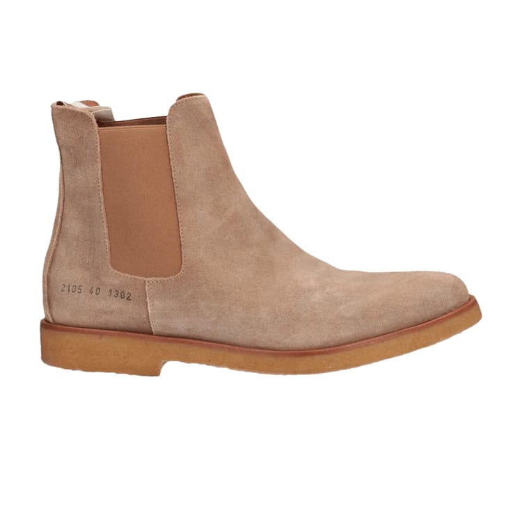 Common Projects Chelsea Boot Waxed Suede Brown