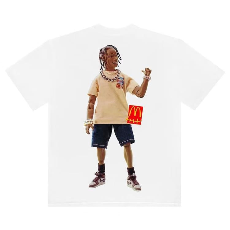Cactus Jack by Travis Scott x McDonald's Action Figure Series T-Shirt White