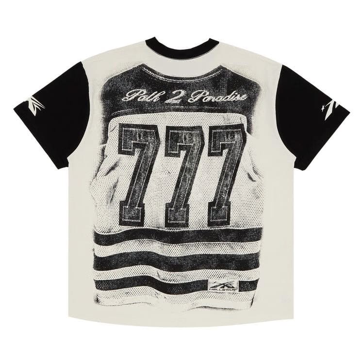 Hellstar 777 Path 2 Paradise T-Shirt White/Black