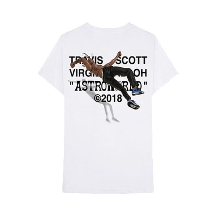 Cactus Jack by Travis Scott x Virgil Abloh By A Thread T-Shirt (Air Jordan 4 Version) White