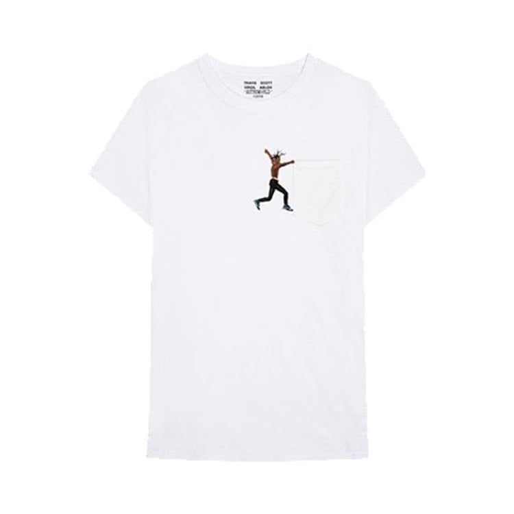 Cactus Jack by Travis Scott x Virgil Abloh By A Thread T-Shirt (Air Jordan 4 Version) White