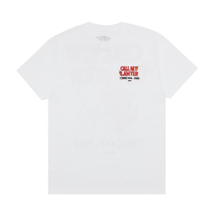 Market Hot Stuff Call My Lawyer T-Shirt White