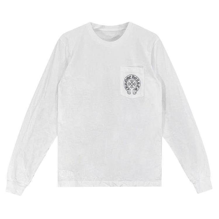 Chrome Hearts Los Angeles Exclusive Long Sleeve T-Shirt White