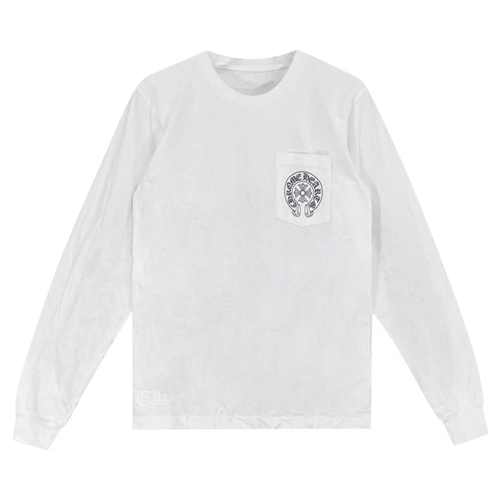 Chrome Hearts Los Angeles Exclusive Long Sleeve T-Shirt White