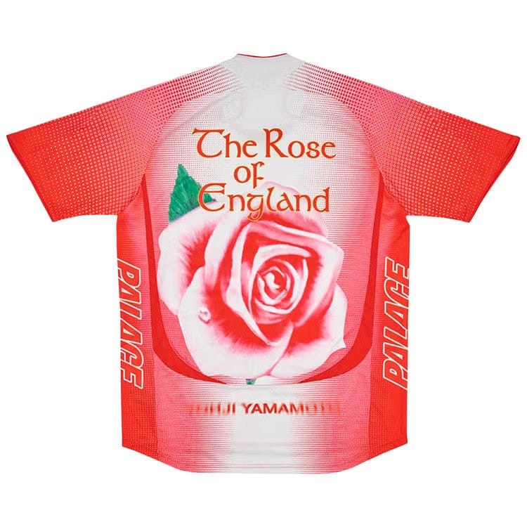 Y-3 x Palace Football T-Shirt White/Red