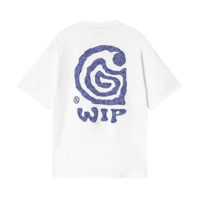Carhartt WIP Shorts-Sleeve Helix T-Shirt White