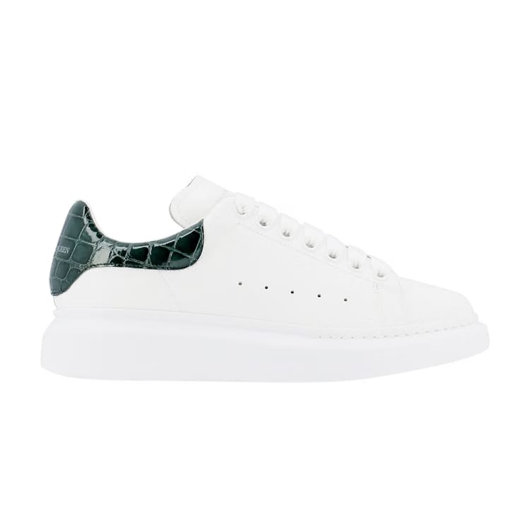 Alexander McQueen Wmns Oversized Sneaker 'White Green'