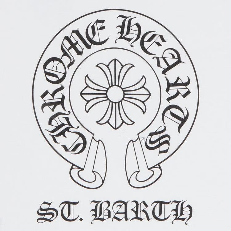 Chrome Hearts St. Barths Exclusive Horseshoe T-Shirt White