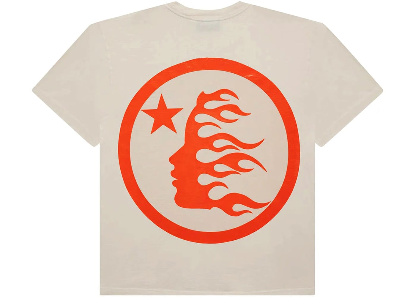 Hellstar Classic T-Shirt (Gel Print) White/Orange