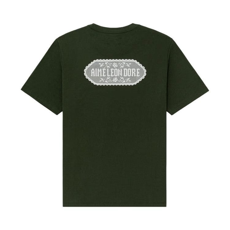 Aimé Leon Dore Printed Lace T-Shirt Kombu Green