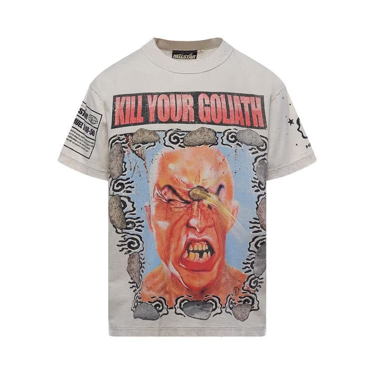 Hellstar Kill Your Goliath T-Shirt White