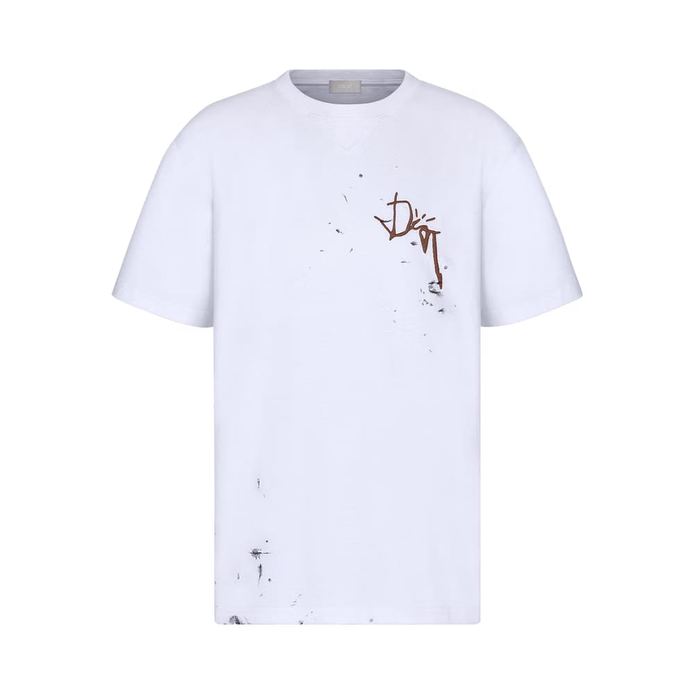 Dior x Cactus Jack Oversized T-Shirt White