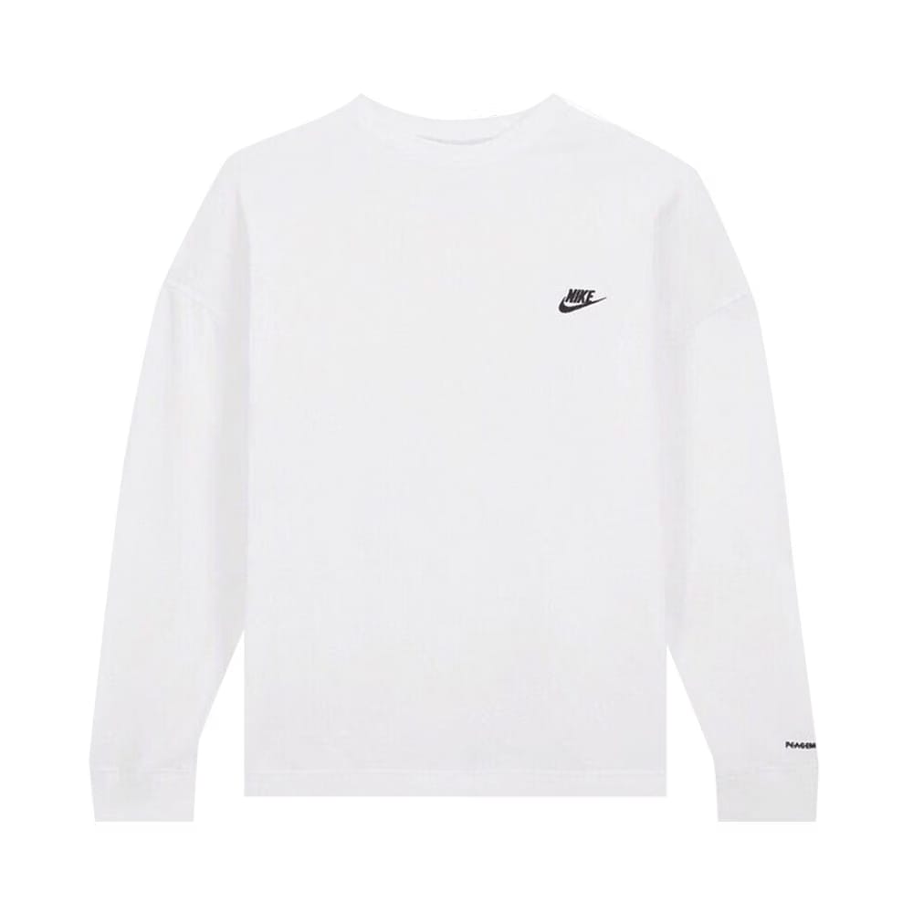 Nike x PEACEMINUSONE G-Dragon Long-Sleeve T-Shirt (Asia Sizing) White