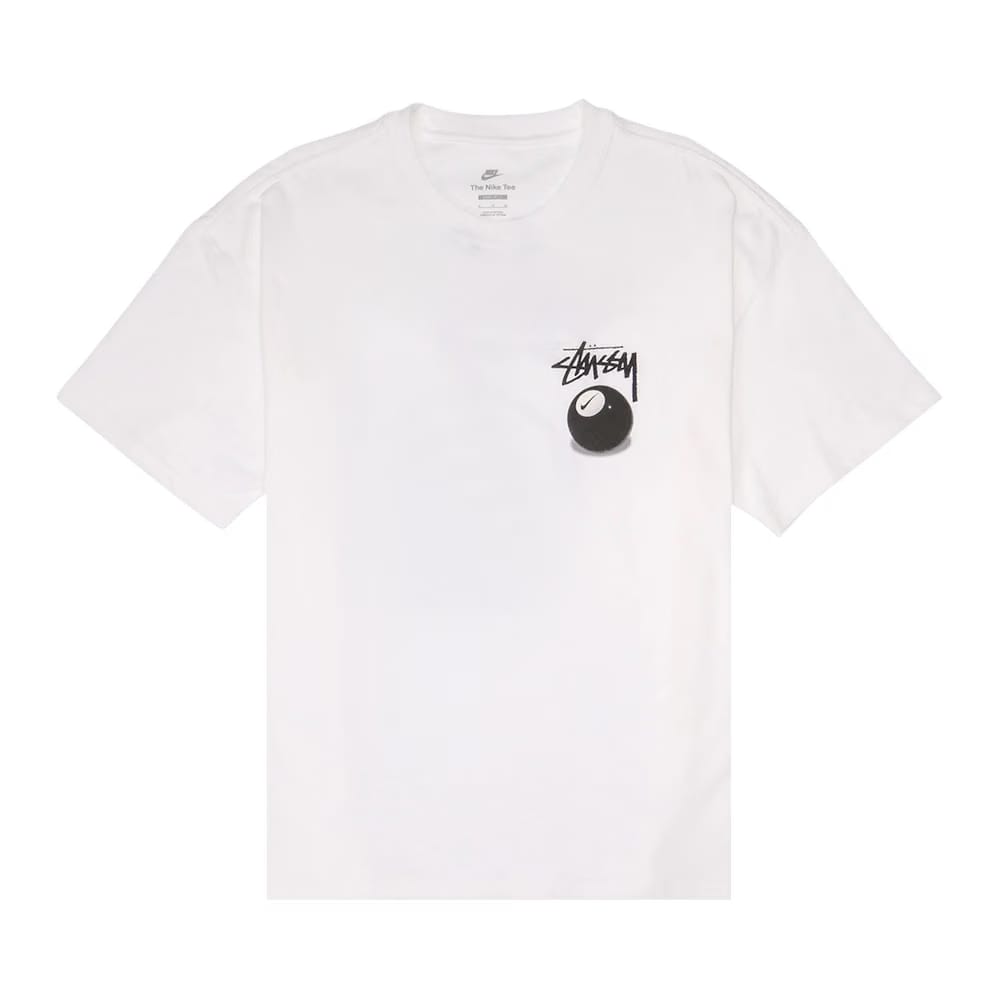 Nike x Stussy 8 Ball T-Shirt (Asia Sizing) White