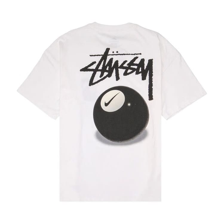 Nike x Stussy 8 Ball T-Shirt (Asia Sizing) White