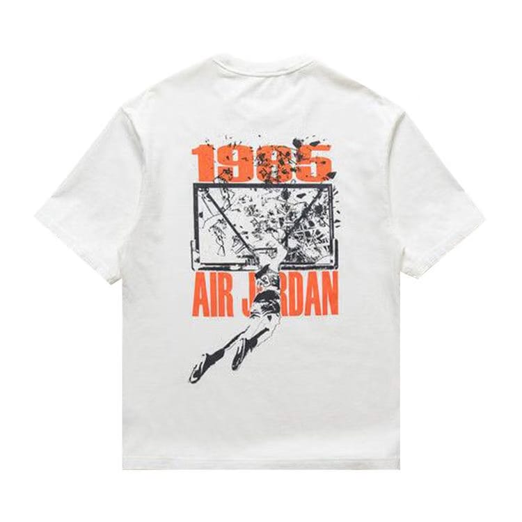 Air Jordan Brooklyn Oversized Graphic T-Shirt Sail/Off Black