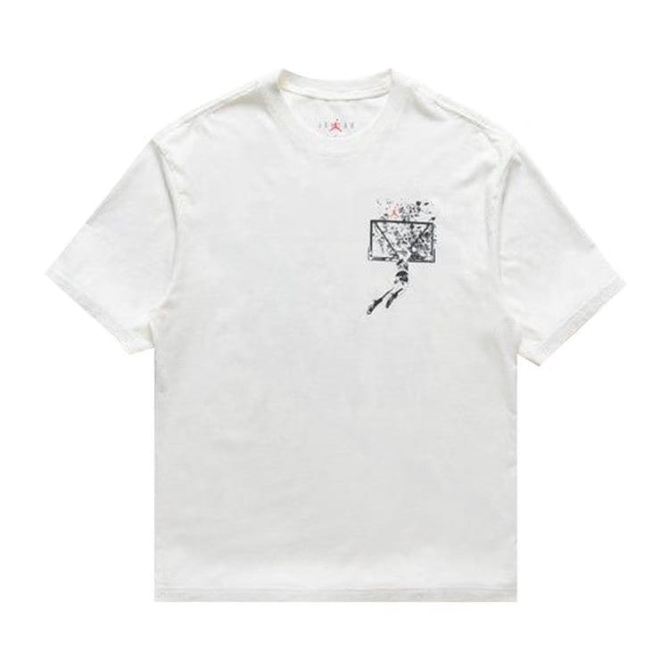 Air Jordan Brooklyn Oversized Graphic T-Shirt Sail/Off Black