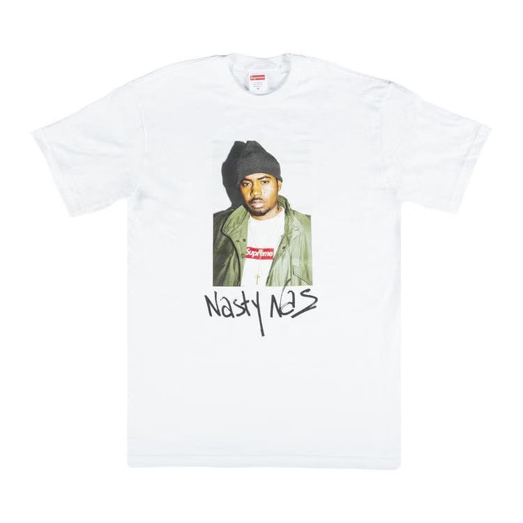 Supreme Nas T-Shirt White