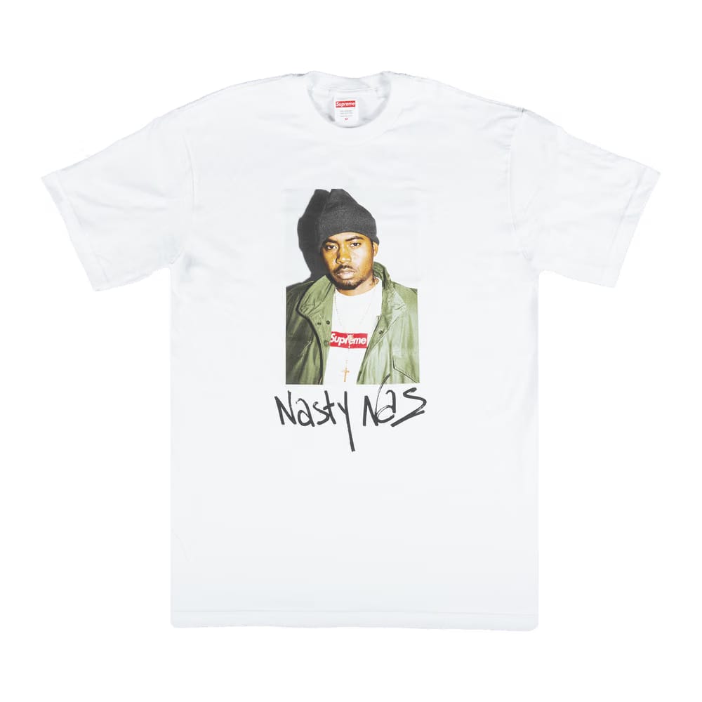 Supreme Nas T-Shirt White