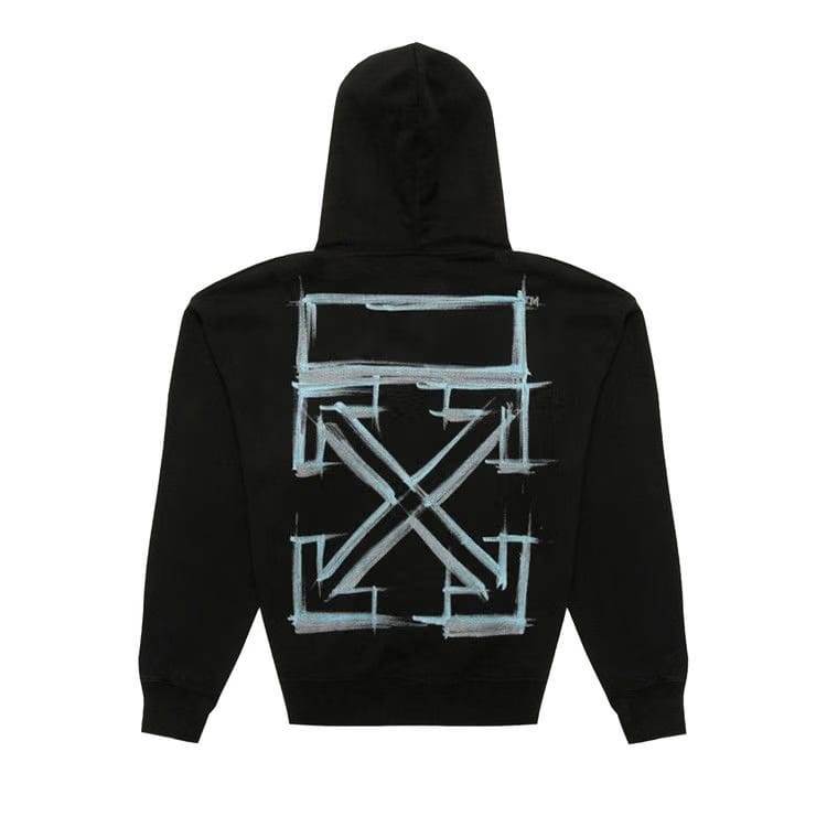 Off-White Marker Skate Hoodie Black/Multicolor