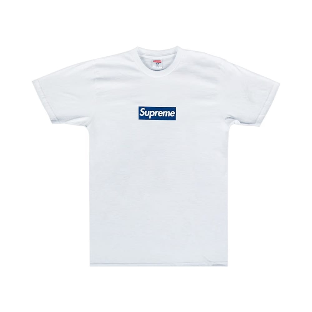 Supreme New York Yankees Box Logo T-Shirt White