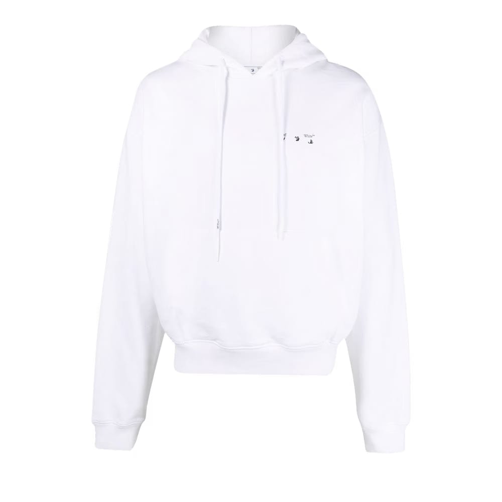 Off-White Caravaggio Paint Over Hoodie White/Black