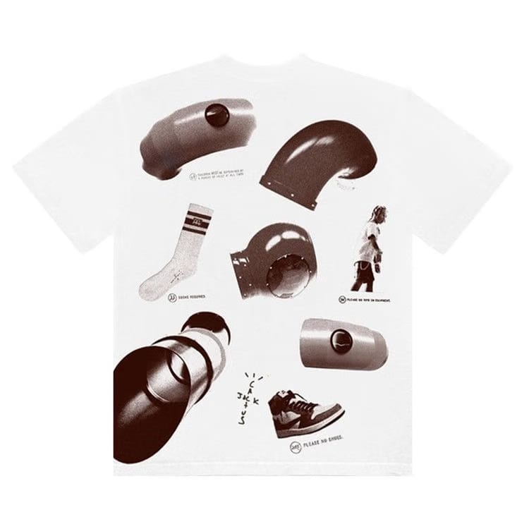 Cactus Jack by Travis Scott Rules T-Shirt White