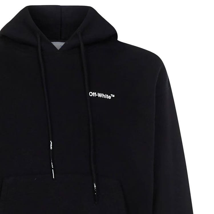 Off-White Caravaggio Crowning Over Hoodie Black/White