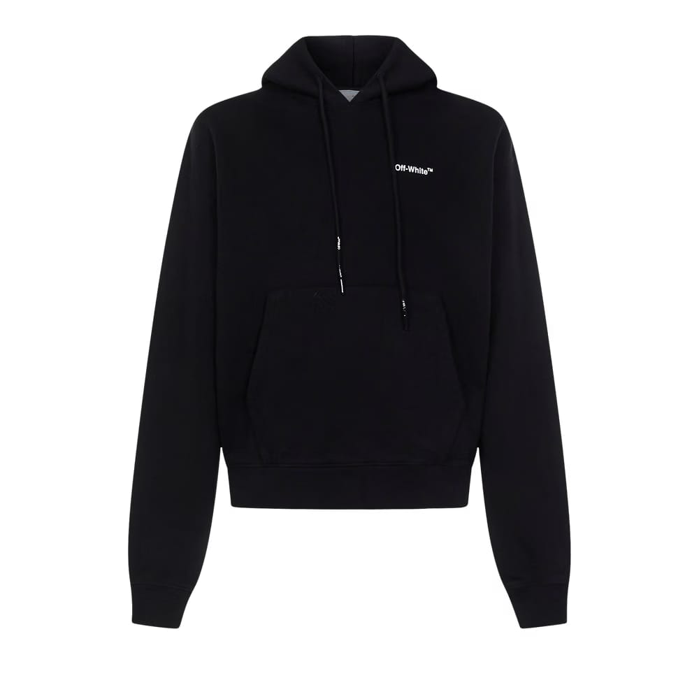 Off-White Caravaggio Crowning Over Hoodie Black/White
