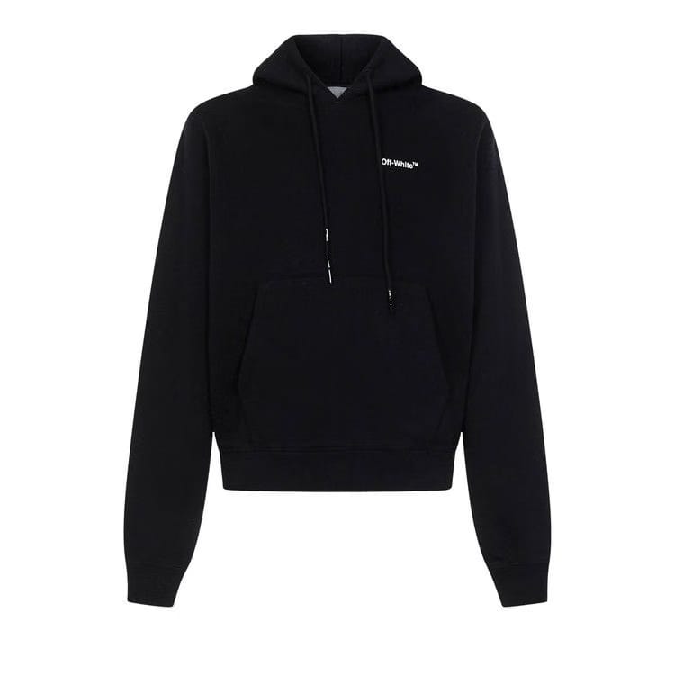 Off-White Caravaggio Crowning Over Hoodie Black/White