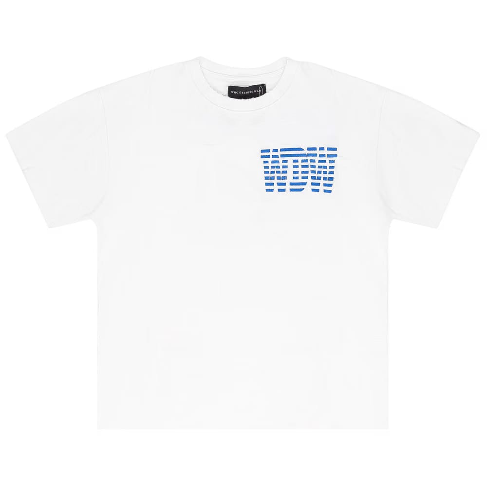 Who Decides War Link Shorts-Sleeve T-Shirt White