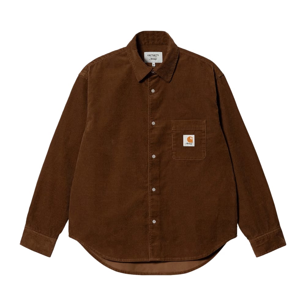 Carhartt WIP x Awake NY Shirt Hamilton Brown