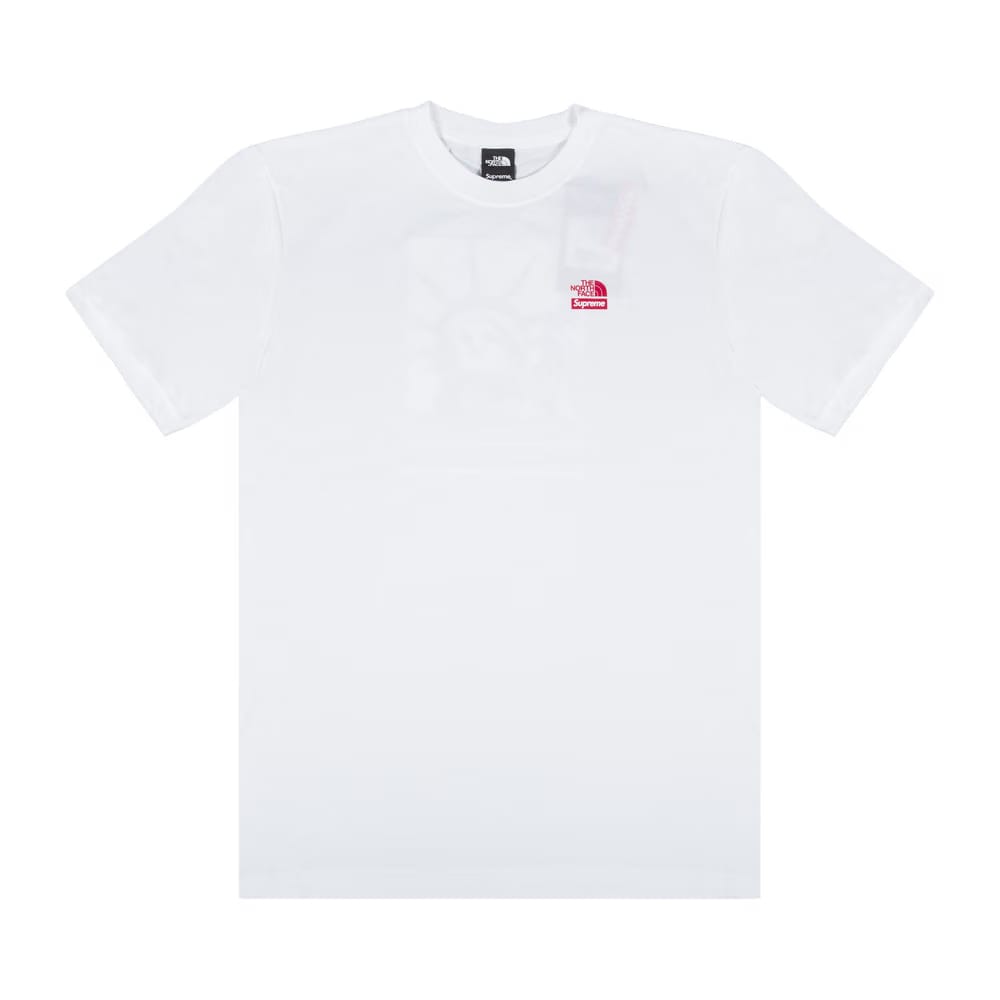 Supreme x The North Face Statue Of Liberty T-Shirt White
