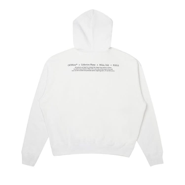 Off-White Caravaggio Boy Skate Hoodie White/Multicolor