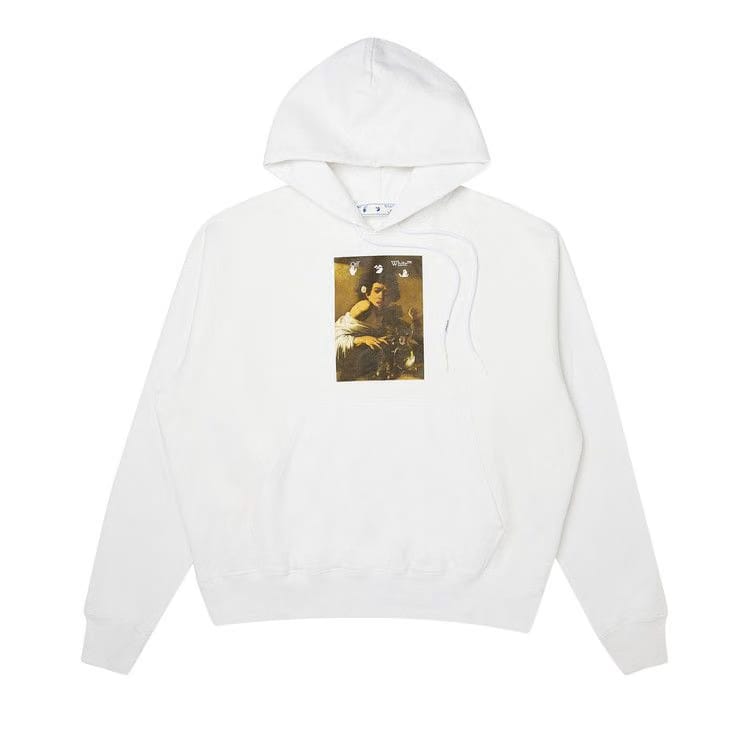 Off-White Caravaggio Boy Skate Hoodie White/Multicolor