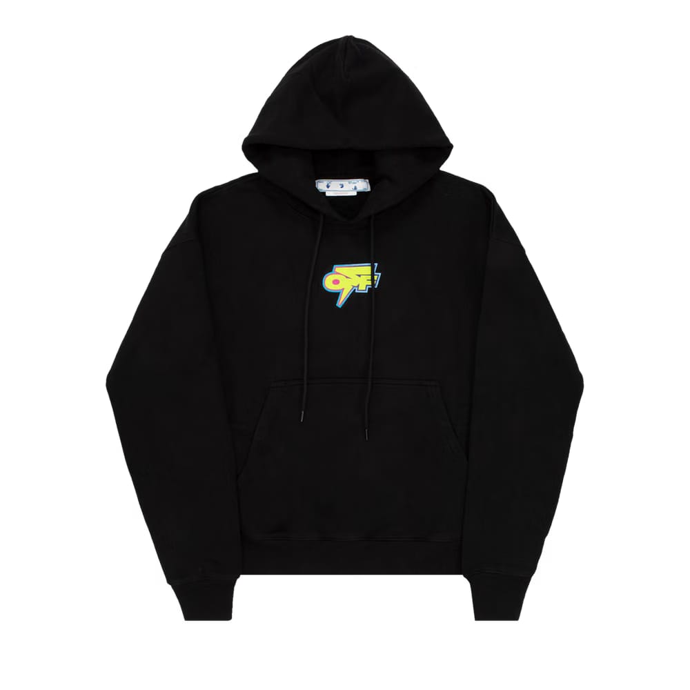 Off-White Degrade Thunger Skate Hoodie Black/Green
