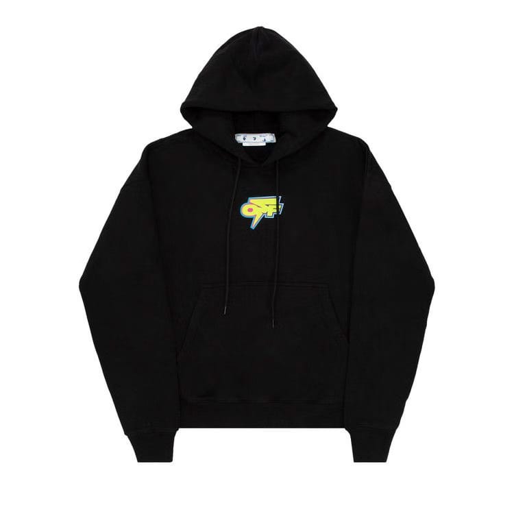 Off-White Degrade Thunger Skate Hoodie Black/Green
