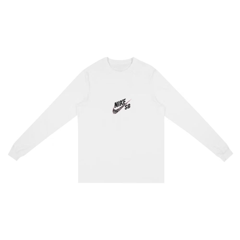 Cactus Jack by Travis Scott For Nike Long-Sleeve T-Shirt White