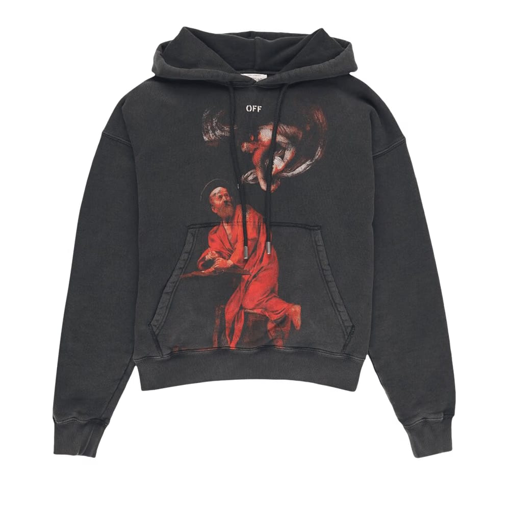 Off-White Saint Matthew Skate Hoodie Black/Multicolor