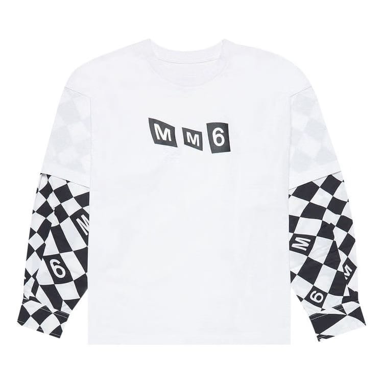 MM6 Maison Margiela Kids Long-Sleeve T-Shirt White
