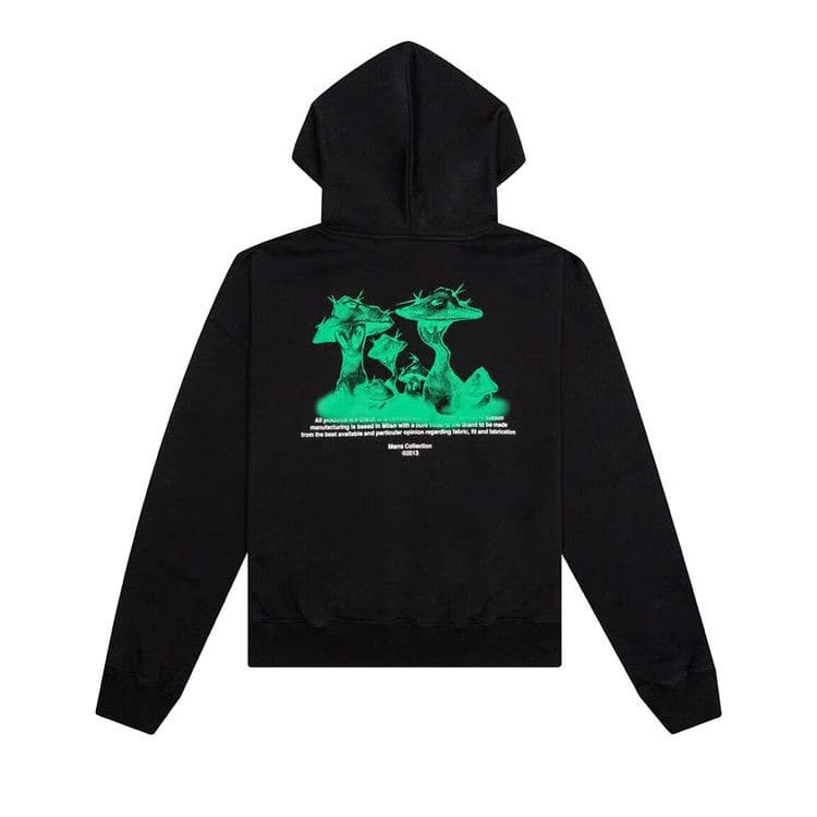 Off-White Alien Mush Boxy Hoodie Black/Green
