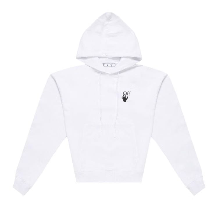 Off-White Caravaggio Lute Over Hoodie White