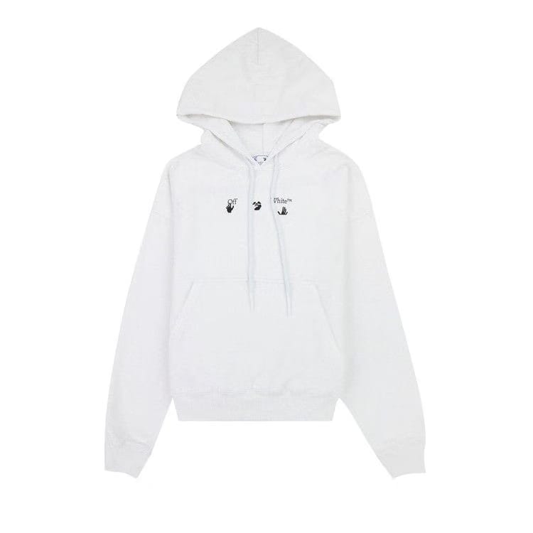 Off-White Negative Mark Skate Hoodie White/Black
