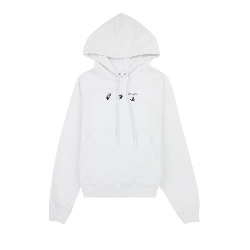 Off-White Negative Mark Skate Hoodie White/Black