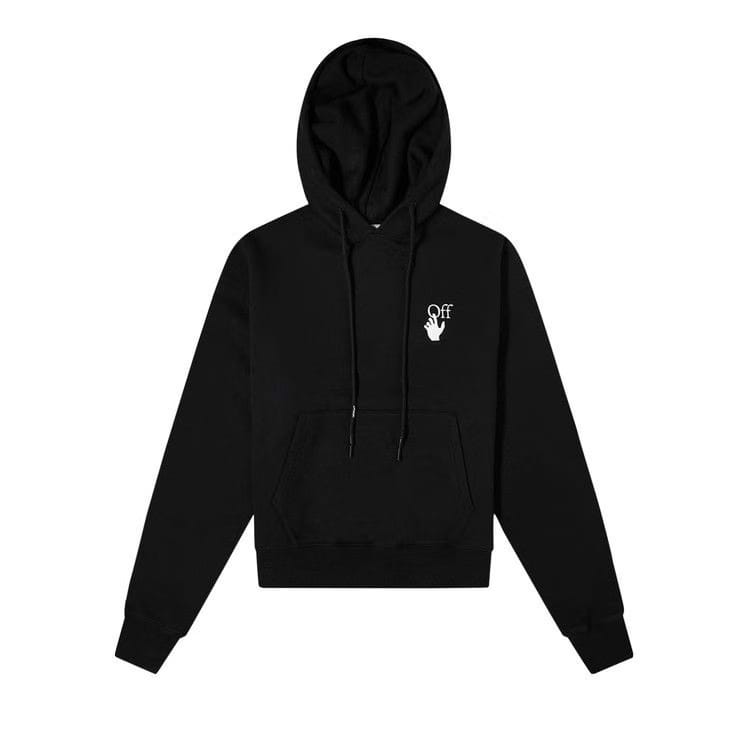 Off-White Degrade Arrow Slim Hoodie Black/Multicolor