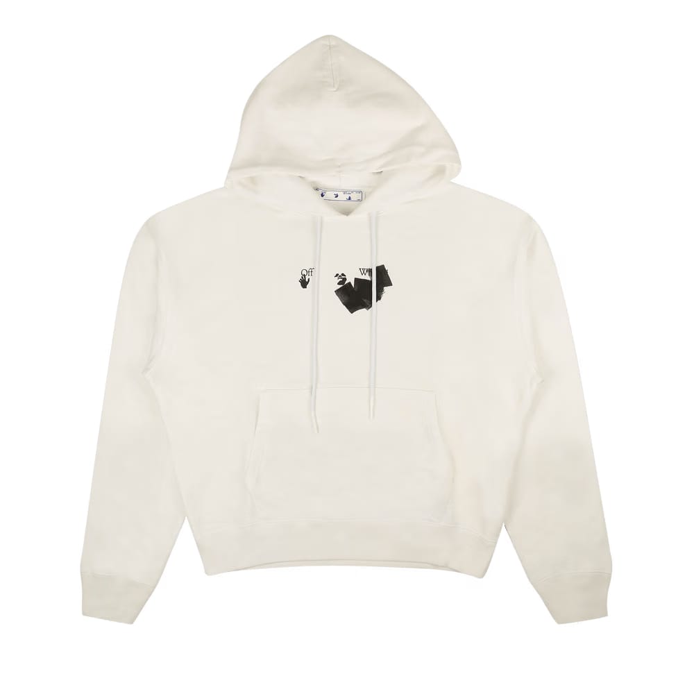 Off-White Jumbo Marker Hoodie White