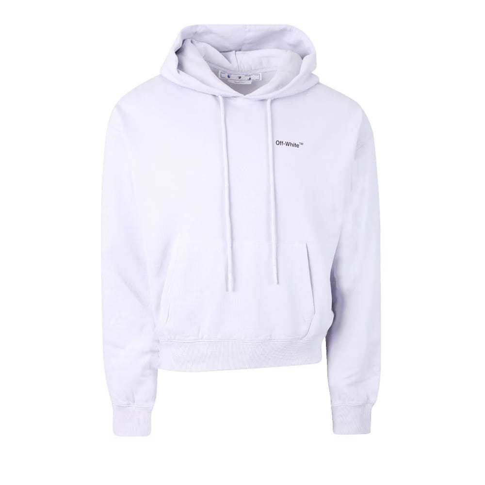 Off-White Caravaggio Arrow Over Hoodie Dusty Lilac/Black